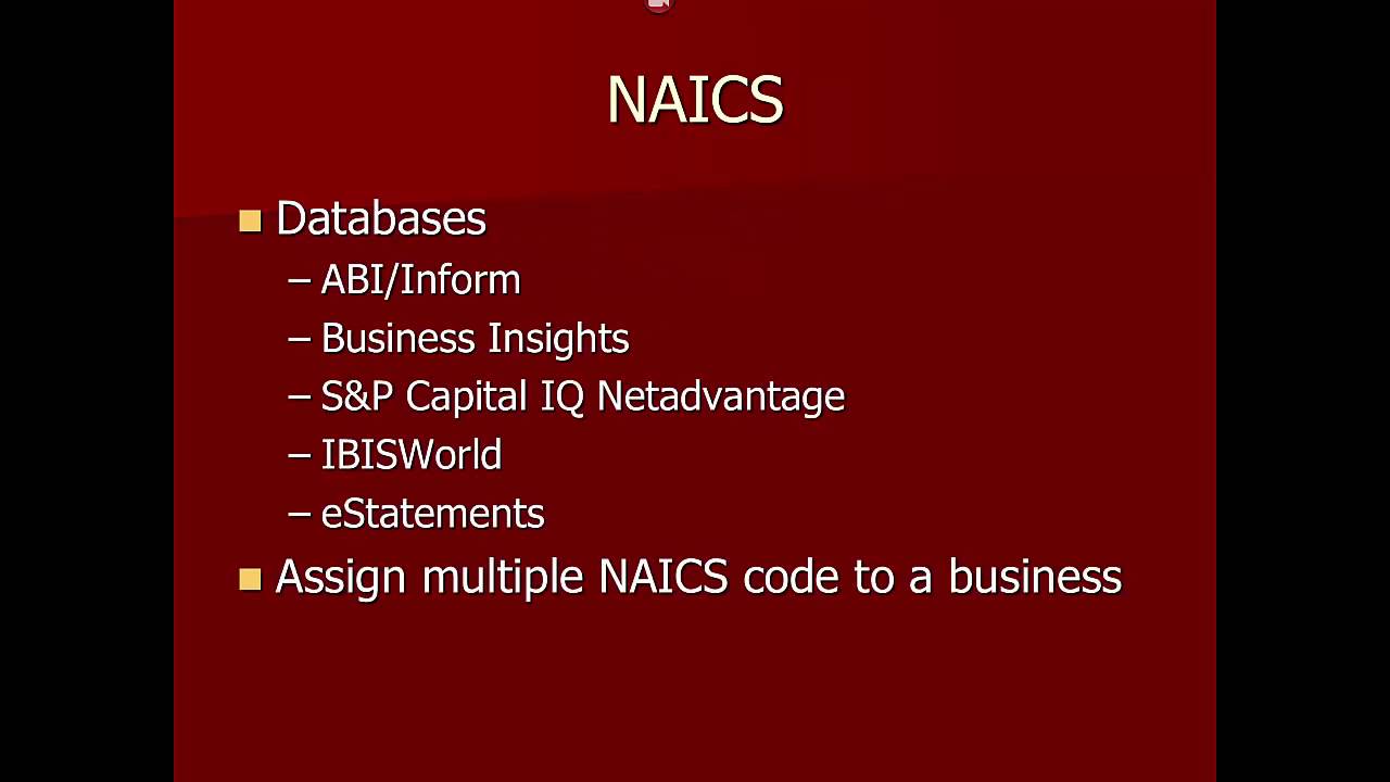 NAICS