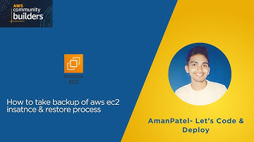 How to Take Backup of an AWS EC2 Instance & Restore It