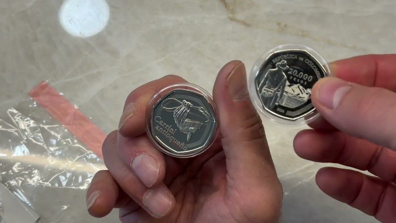 Монеты: Югославия, Мексика, Колумбия, Папуа, Уругвай, Югославия, Олимпиада