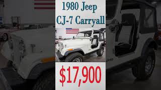 1980 Jeep CJ 7 Carryall #shorts