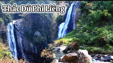 Thác Dữ Phi Lieng Chuyến đi vào rừng Thế Mạng/ Phi Linh Waterfall - World Forest
