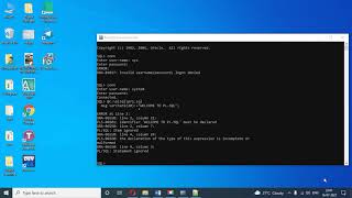 plsql  - how to run in command line || class 1st