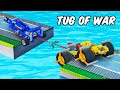 8 lego technic car tug of war competition