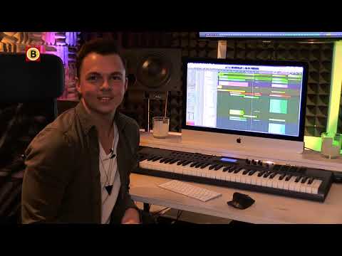 Op 165 sporen gaf producer Wouter Hardy 'Arcade' van Duncan Laurence vorm
