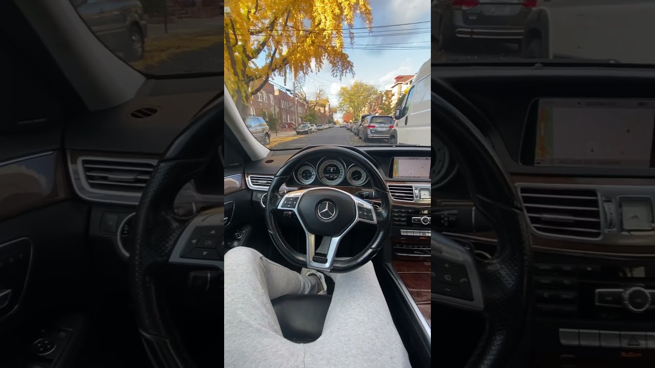 Inside 2014 Mercedez Benz E350 4matic AMG Package