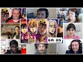 Giorno Meets The Gang Reaction Mashup! JJBA Golden Wind : Episode 05