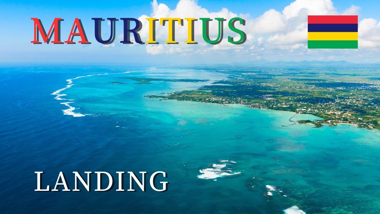 Mauritius Beautiful Landing | Airbus A380 Emirates | Dubai - Mauritius | Airport Walking Tour