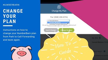 How to Change Your NumberBarn Plan