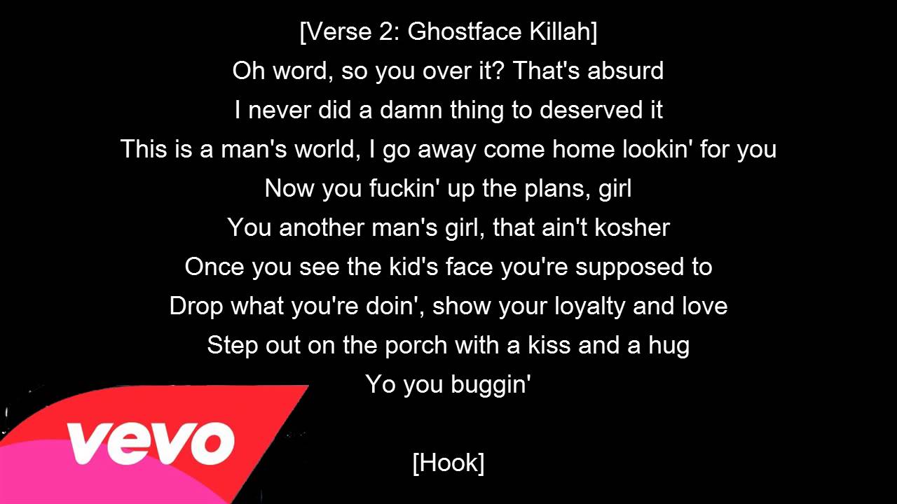 Love Don't Live Here No More Ghostface Killah Lyrics YouTube