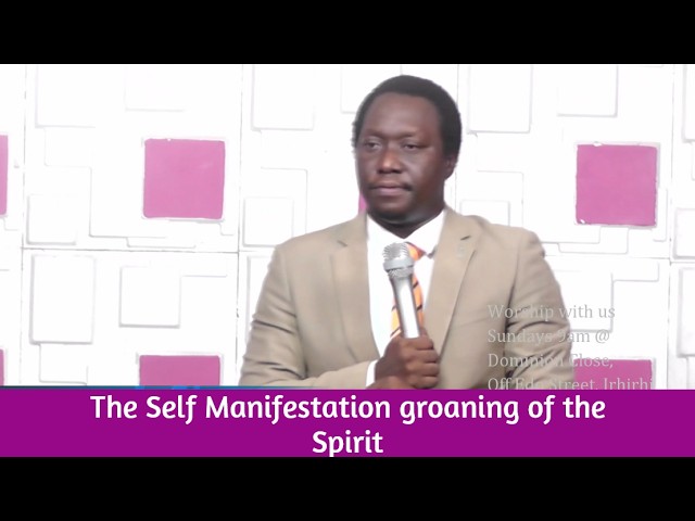The Self Manifestation Groaning Of The Spirit