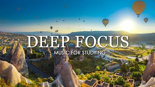 Deep Focus Music  4 Hours of Ambient Study Music to Concentrate #2