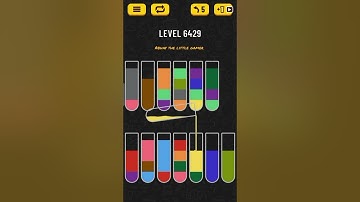 Water sort puzzle level 6429