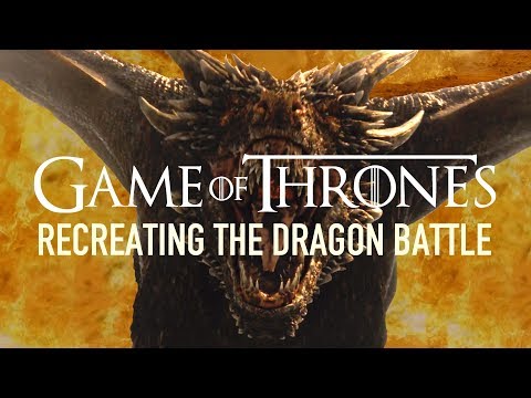 Recreating Game Of Thrones' Dragon Battle