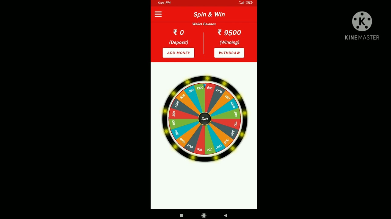 NEW EARNING APP TODAY!  Spin karo or paise looto!  Best earning app today! Best spin and win app 🤑🤑🤑