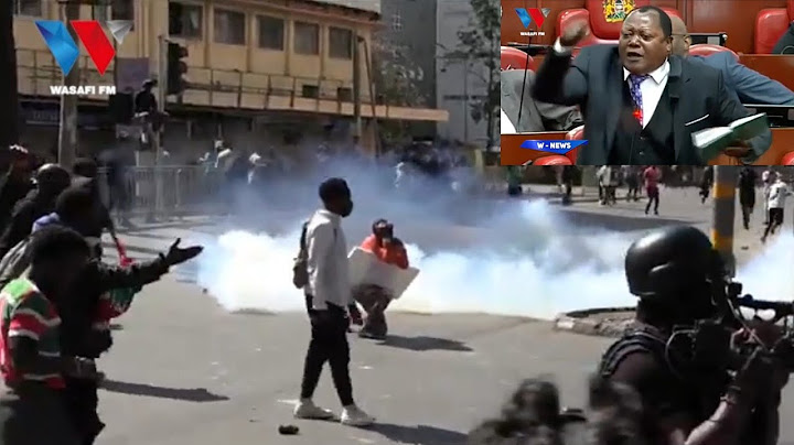 KENYA KIMENUKA TENA, BUNGENI WATIFUANA, URAIANI KWA MOTO, NI VURUGU TUPU WANANCHI WAKIANDAMANA