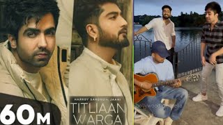 Live - Titliaan Warga | Harrdy Sandhu ft. Jaani | Sargun Mehta