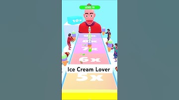 Ice Cream Stack Game Runner 29