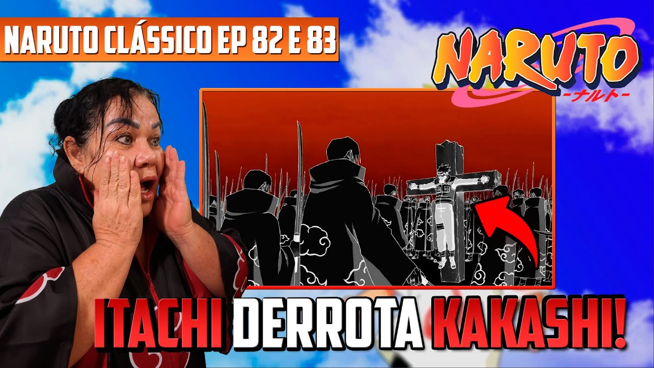 Ele usou o TSUKUYOMI no KAKASHI?! 😱 | SOGRA REAGE: NARUTO CLÁSSICO | Naruto React 82 e 83