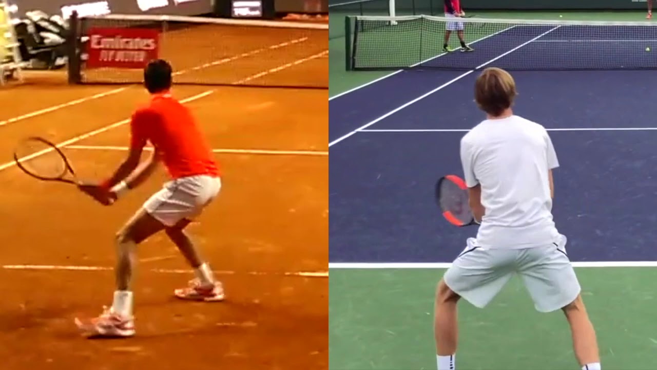 Andrey Rublev Or Novak Djokovic Backhand Comparison ルブレフ ジョコビッチのバックハンド比較 Youtube Andrey Rublev Or Novak Djokovic Backhand Comparison ルブレフ ジョコビッチのバックハンド比較 Youtube