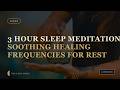 3 Hour Ocean Waves Sunset Meditation | Deep Sleep, Relaxation, Stress Relief