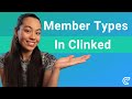 Member types in clinked