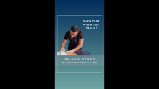 𝐁𝐚𝐜𝐤 𝐩𝐚𝐢𝐧 𝐰𝐡𝐞𝐧 𝐲𝐨𝐮 𝐭𝐫𝐚𝐢𝐧?  Lower back pain from lifting isn’t always jus #shorts