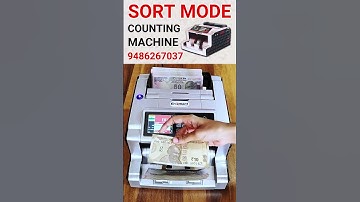 Need Sort Mode Cash Counting Machine in Chennai We Got You Covered! #sortmode #shorts✨