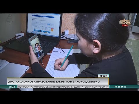 Дистанционное образование официально приняли в Казахстане