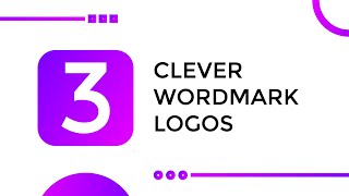3 Best Wordmark Logo Design | Creative Logotype Design | Lettermark Logo | Adobe Creative Cloud
