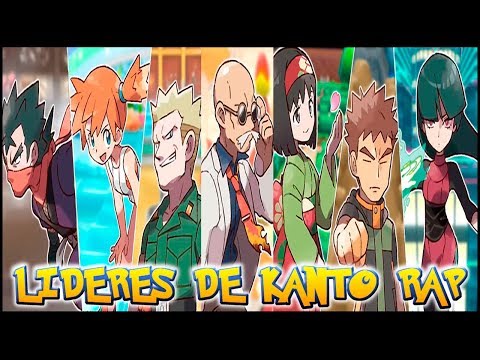 RAP DE LOS LIDERES DE GIMNASIO DE KANTO POKÉMON LETS GO, PIKACHU! Y EEVEE! CASG