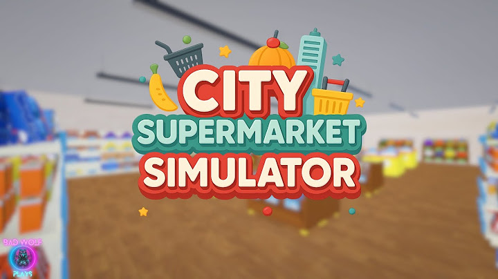 City Supermarket Simulator | FULL RELEASE!🔴