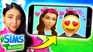 FIRST DATE WITH MY SECRET CRUSH!  The Sims Mobile  Sim My Life (Ep 2)