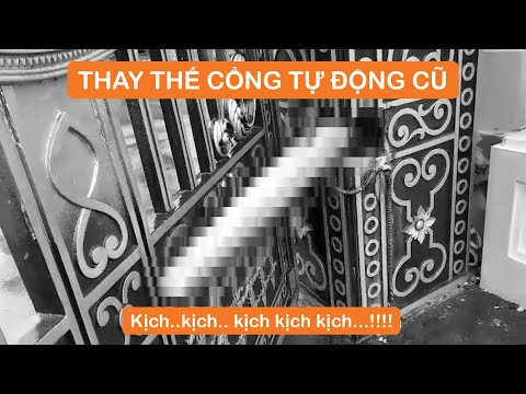 Video Cải tạo Cổng tự động - Thay thế Mô tơ cổng cũ sang Tay... - youtube