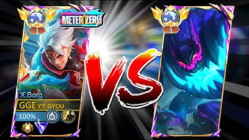 METRO ZERO Xborg Vs Pro Gloo | EXP LANE | Mobile Legends