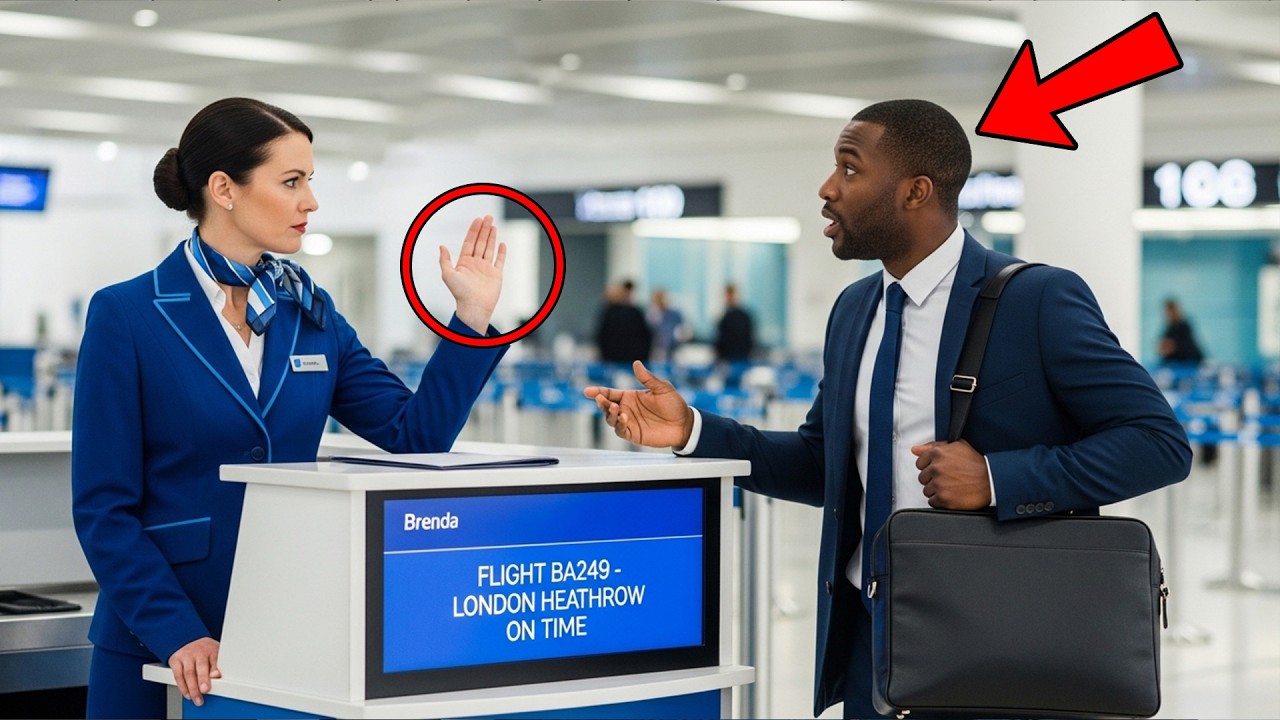 Gate Agent Says “You Can’t Fly First Class” to Black Man — Then Realizes He Owns the Airport