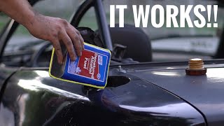 Will a Car RUN on RUBBING ALCOHOL?