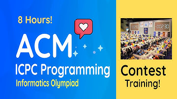 ACM-ICPC Programming Contest  Coding Competition Training 2021/2022 |  8 Hours | Full Course