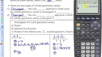 1.5 (Infinite Geometric Series)