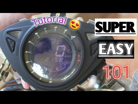 HOW TO INSTALL DIGITAL SPEEDOMETER | MIO SPORTY