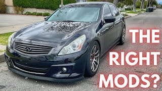 THE FIRST 5 MODS YOU SHOULD DO TO A G37 SEDAN! (370GT, Q40)