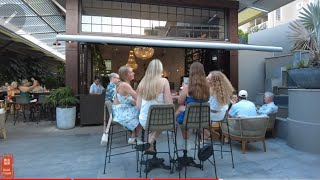 [4k] Street Walk & Main Beach at Dusk | Noosa Heads | Sunshine Coast | QLD |Australia