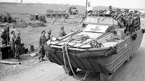 German Defenders Never Knew Americans Had Amphibious DUKW ‘Duck’ Trucks To Cross The Rhine