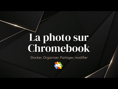 La photo sur Chromebook