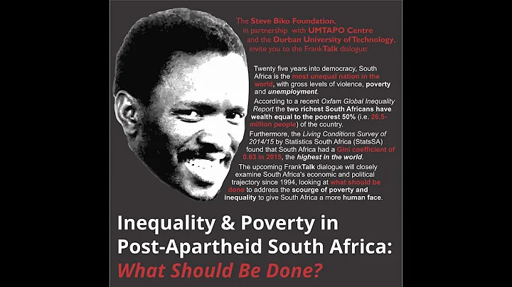 Inequality & poverty in Post-Apartheid South Africa: What should be done?