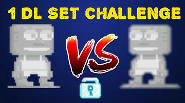 Growtopia | 1 DL SET CHALLENGE FT.  LITFOW GT