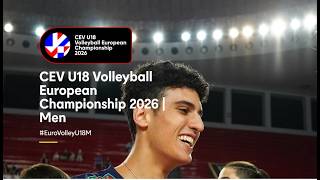 #LIVE  DAY 3 ESTONIA vs IRELAND 🏆 CEV U18 Volleyball European Championship 2026 | MEN