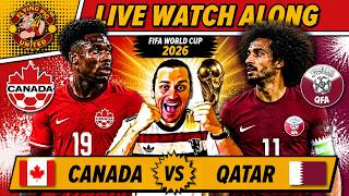 Canada VS Qatar 4-0 LIVE WATCH ALONG 2026 World Cup