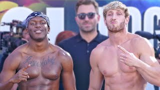 KSI vs. Logan Paul 2 - FULL WEIGH IN \& FINAL FACE OFF | Matchroom Boxing USA