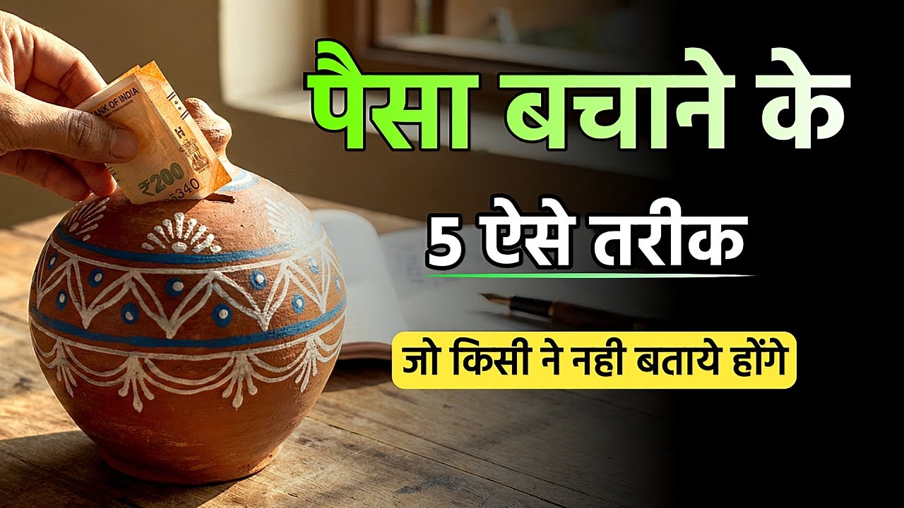 पैसा बचाने के 5 ऐसे तरीके जो आपको किसी ने नहीं बताये होंगे | 5 Money Saving Rules
