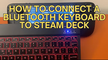 How to Connect a Bluetooth Keyboard to Steam Deck for the First Time | March 2024 #steamdeck #gaming